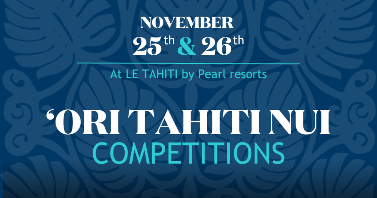 Ori Tahiti Nui Compétition Air Tahiti Nui